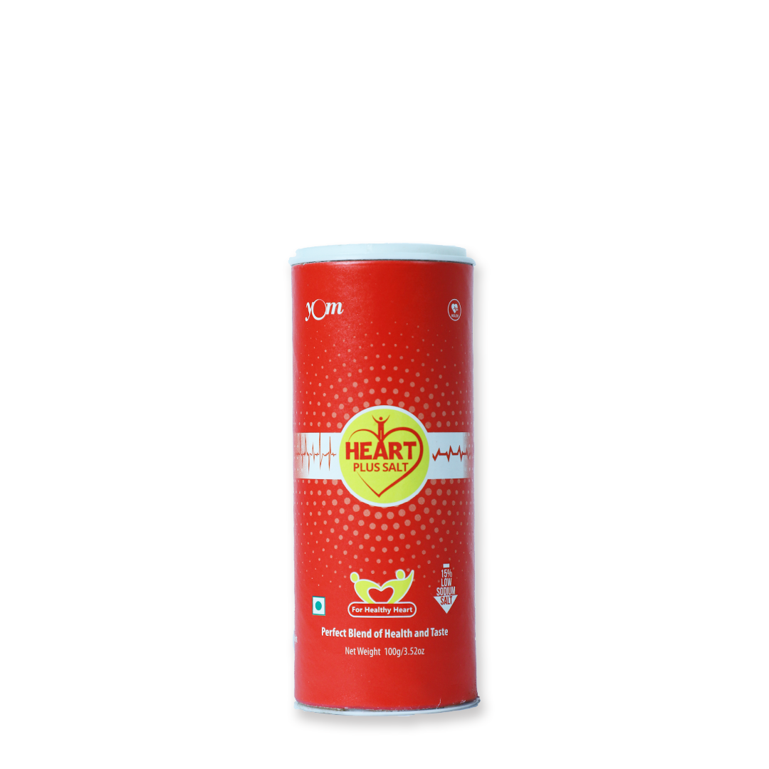 YOM Heart Plus Low Sodium Salt (Sprinkler) - 100 Gms