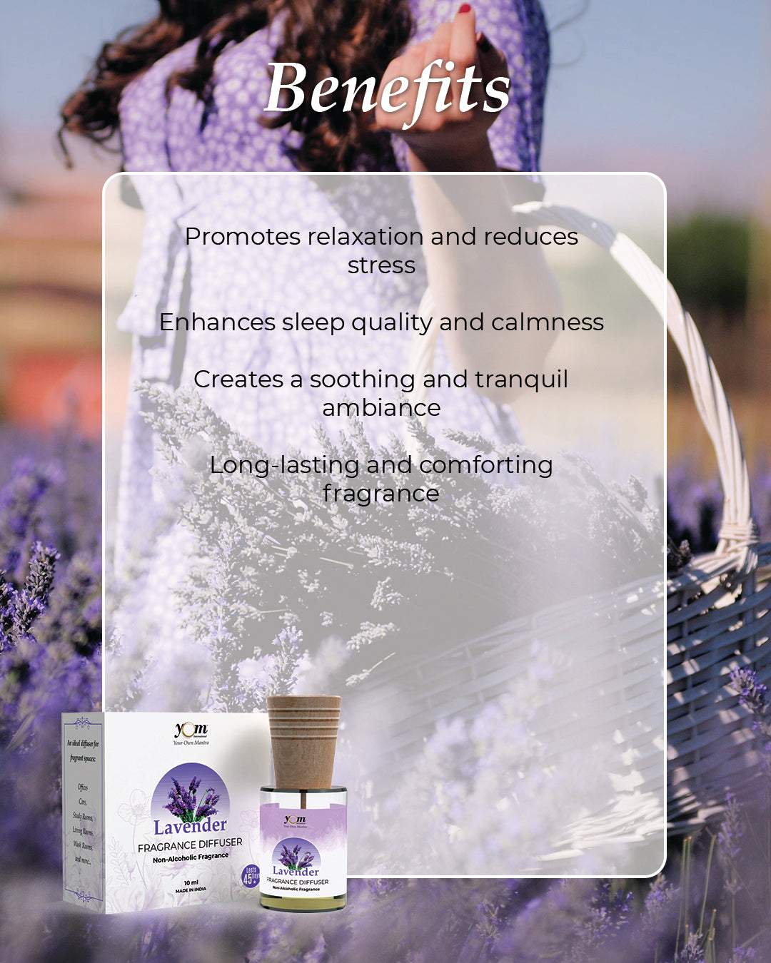 Yom Lavender Fragrance Diffuser