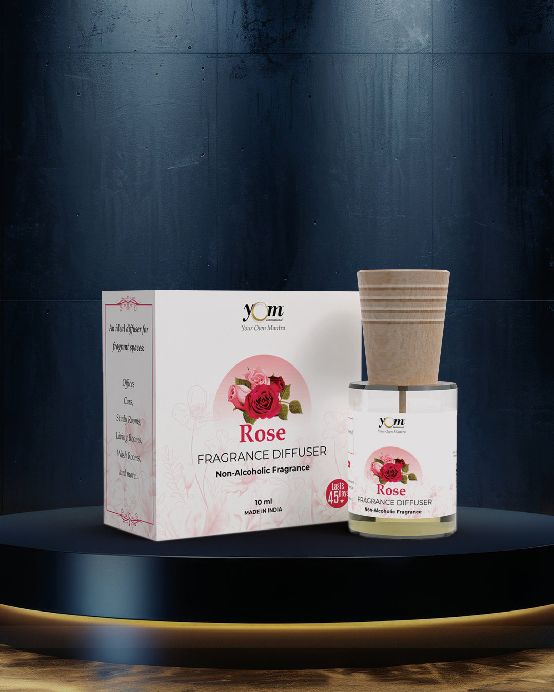 Yom Rose Fragrance Diffuser