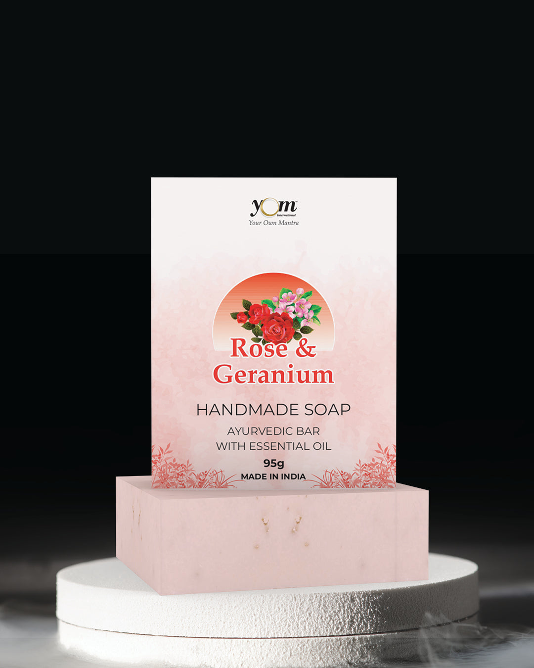 Yom Rose and Geranium Handmade Natural Soap