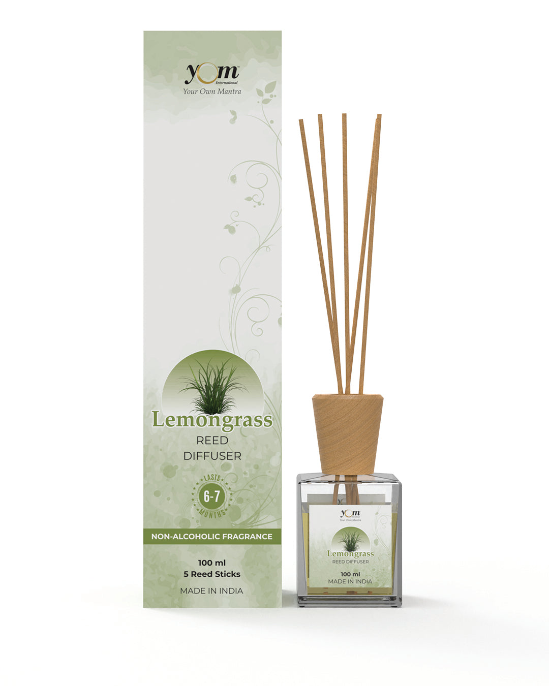 Yom Lemongrass Reed Diffuser