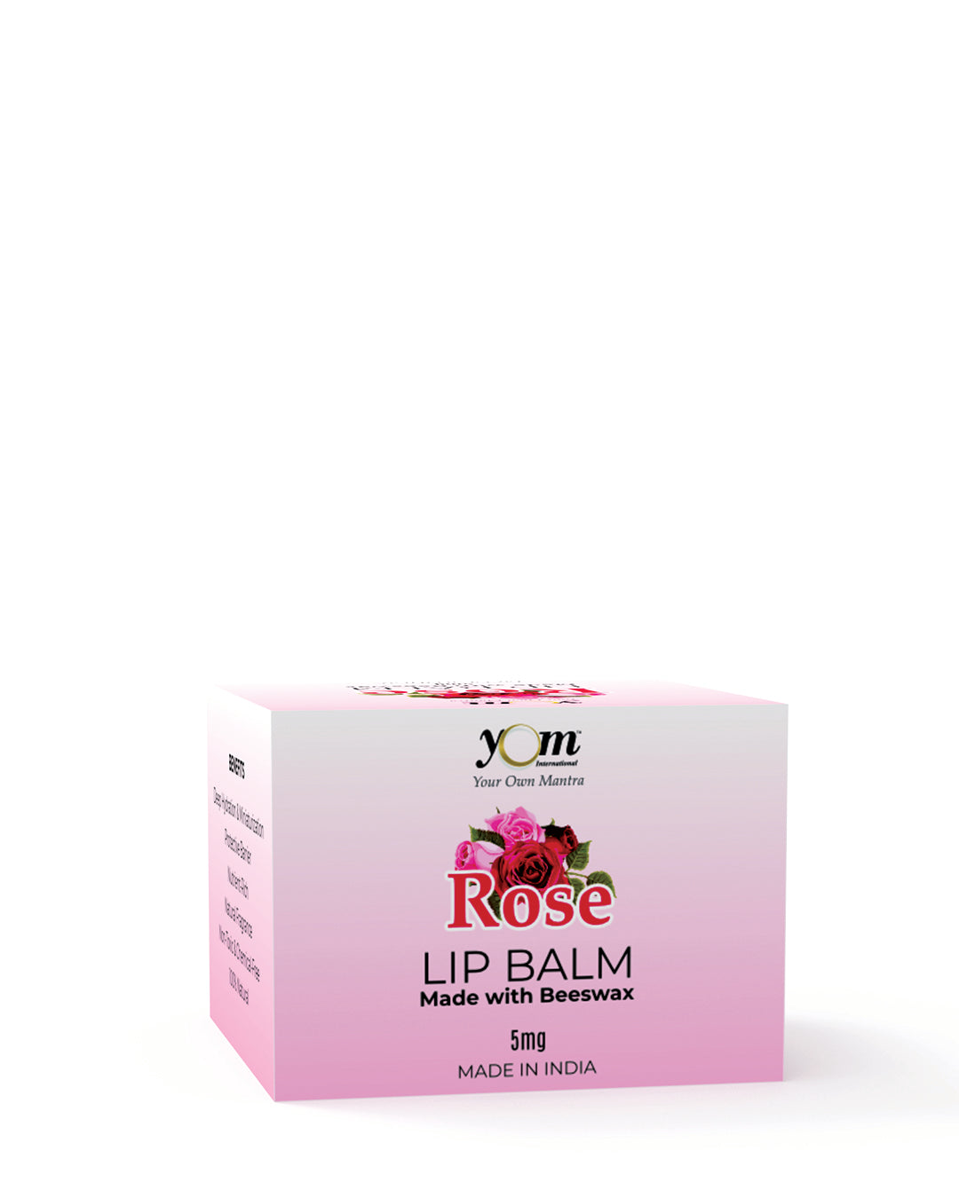 Yom Natural Rose Lip Balm