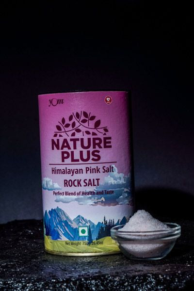 YOM Nature Plus Himalayan Pink Rock Salt (Tin) - 750 Gms