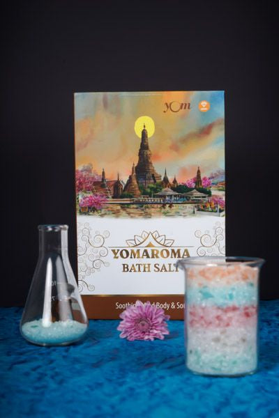 YOM YOMAROMA Caeli Bath Salt Gift Box - 310 Gms