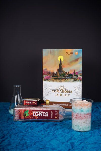 YOM YOMAROMA Ignis Bath Salt Gift Box - 310 Gms