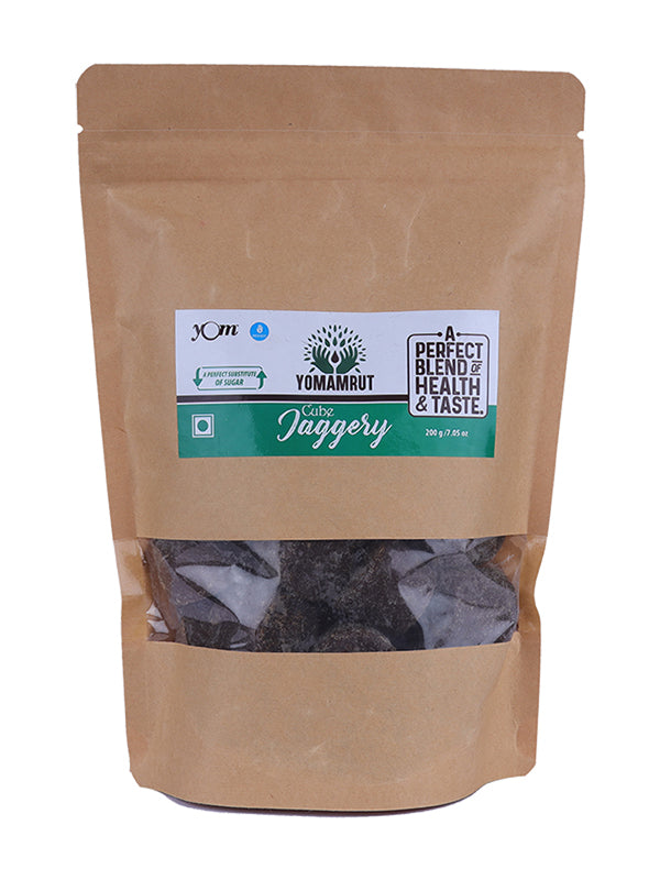 Buy YOM YOMAMRUT Natural Jaggery Cube - Organic GUD