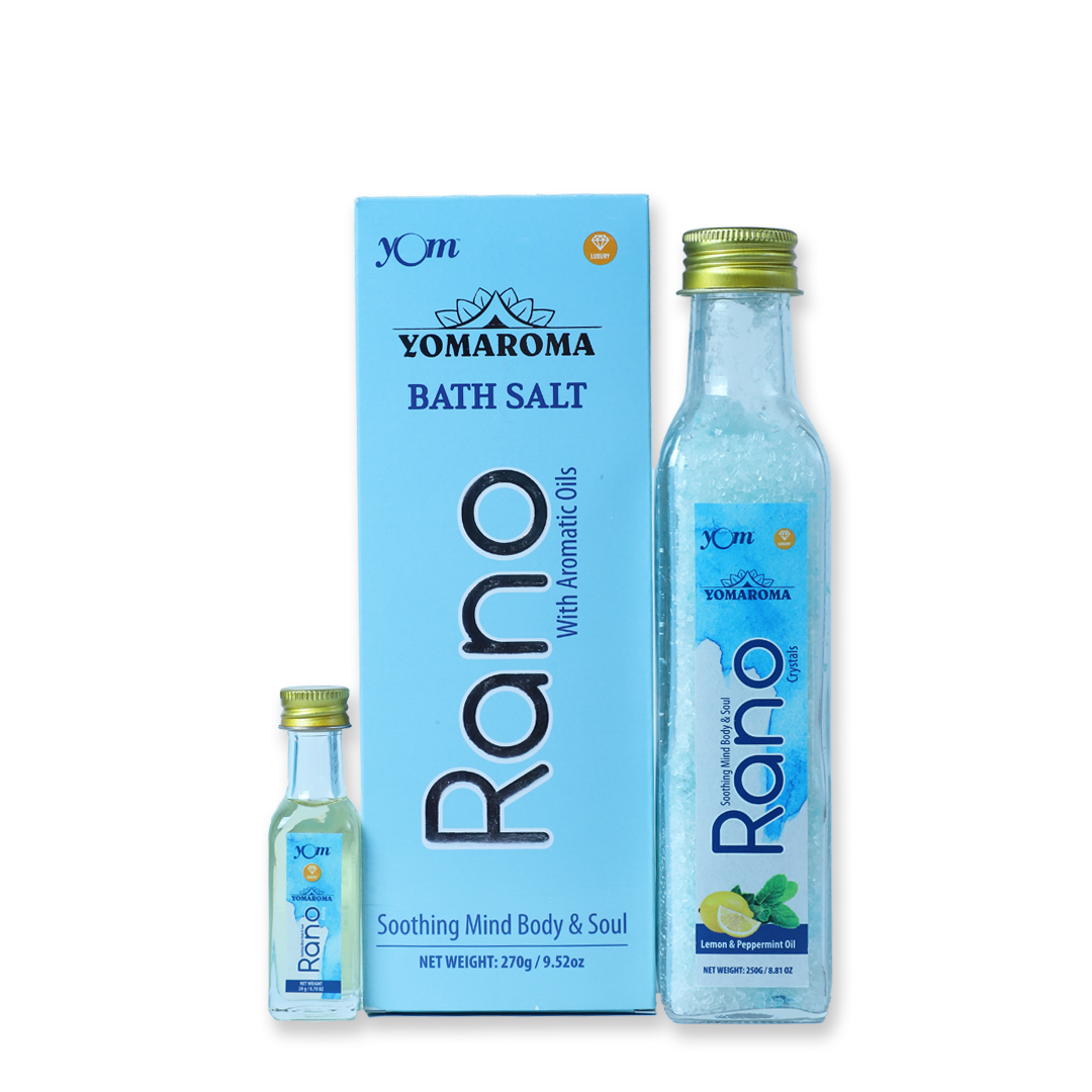 YOM YOMAROMA Rano Bath Salt With Aromatic Oil - 270 Gms