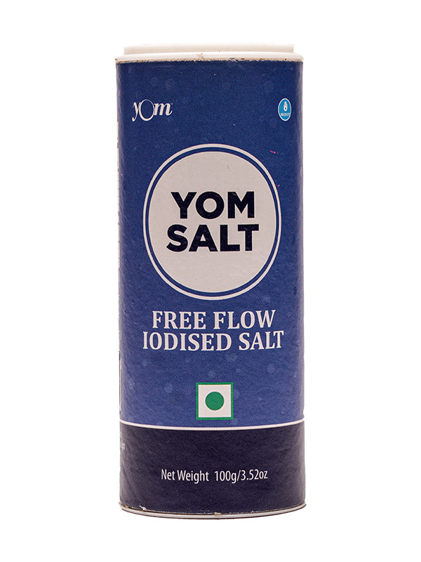Buy YOM Free Flow Iodised Salt (Sprinkler) - 100 Gms